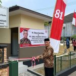 Peduli Nilai Sejarah, PT Exel Mandiri Inovasi Bangun Fasilitas Toilet di TMP Lawang Sambut HUT RI ke-81