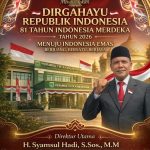 Keluarga Besar Perumda Tirta Kanjuruhan Kabupaten Malang Selamat Menyambut HUT RI Ke 81
