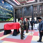 Presiden Prabowo Hadiri Persemayaman Jenderal TNI (Purn) Subagyo Hadi Siswoyo di Mabesad